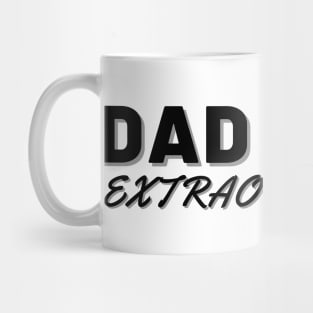 Dad Jokes Extraordinaire. Funny Fathers Day Dad Jokes Design. Mug